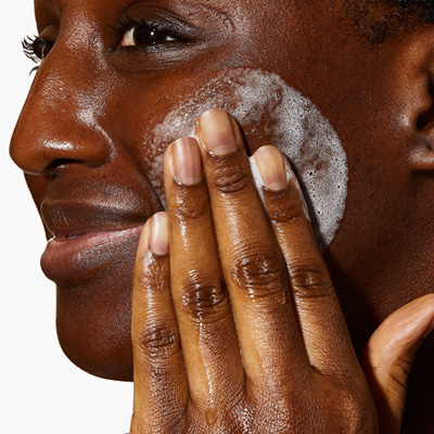 SA Cleanser on face - Cleanser - CeraVe - 1
